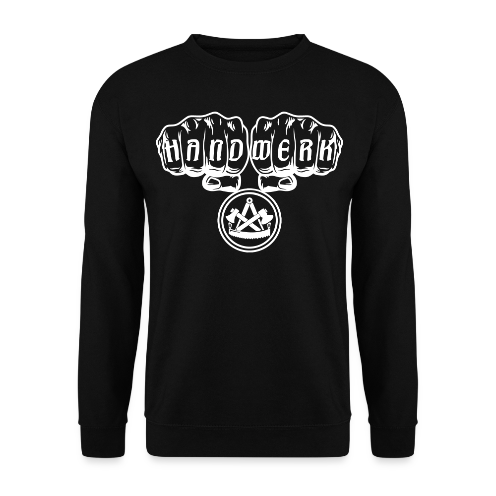 Unisex Pullover "Zimmermann" - Schwarz