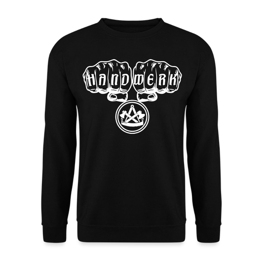 Unisex Pullover "Zimmermann" - Schwarz