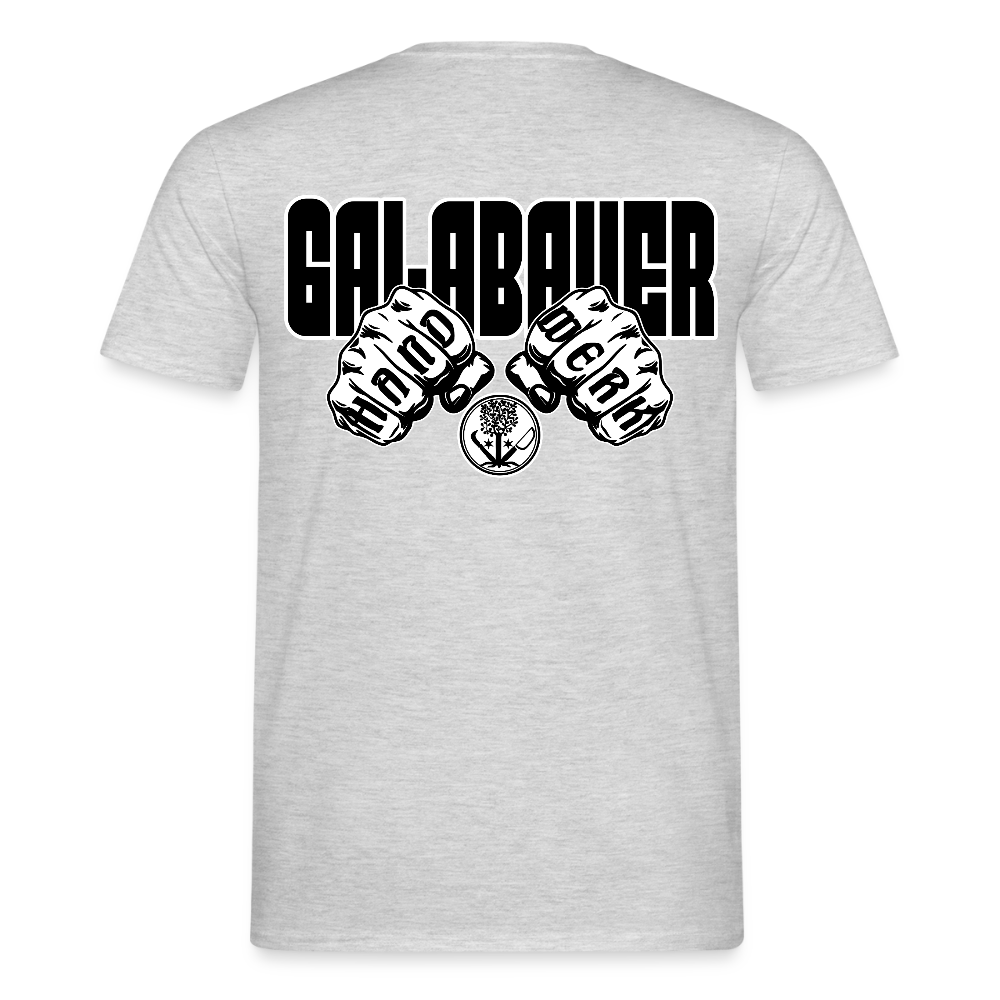 Unisex T-Shirt "GaLaBauer" Grau meliert Männer T-Shirt