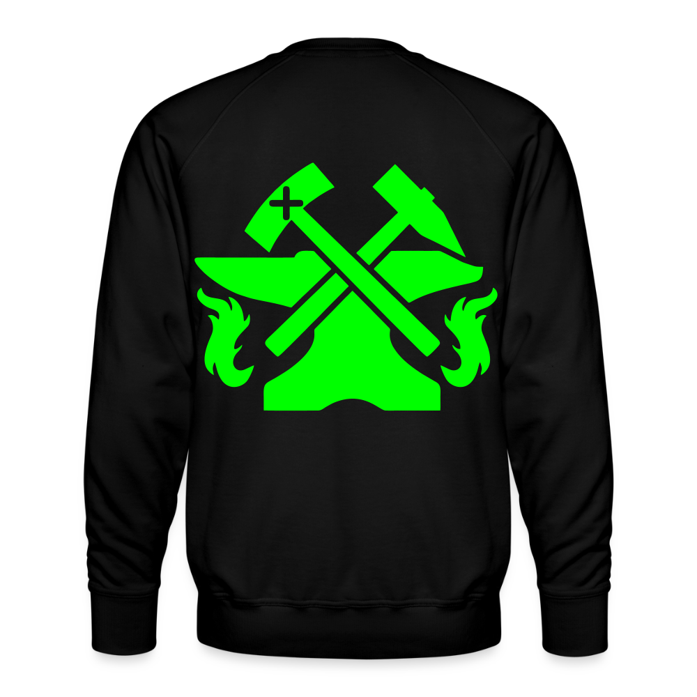 Unisex Premium Pullover "Metallbauer" neongrün Männer Premium Pullover