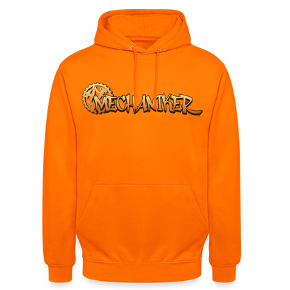 Unisex Hoodie "Mechaniker" Orange Unisex Hoodie