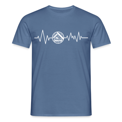 Unisex T-Shirt "Parkettleger" Taubenblau Männer T-Shirt