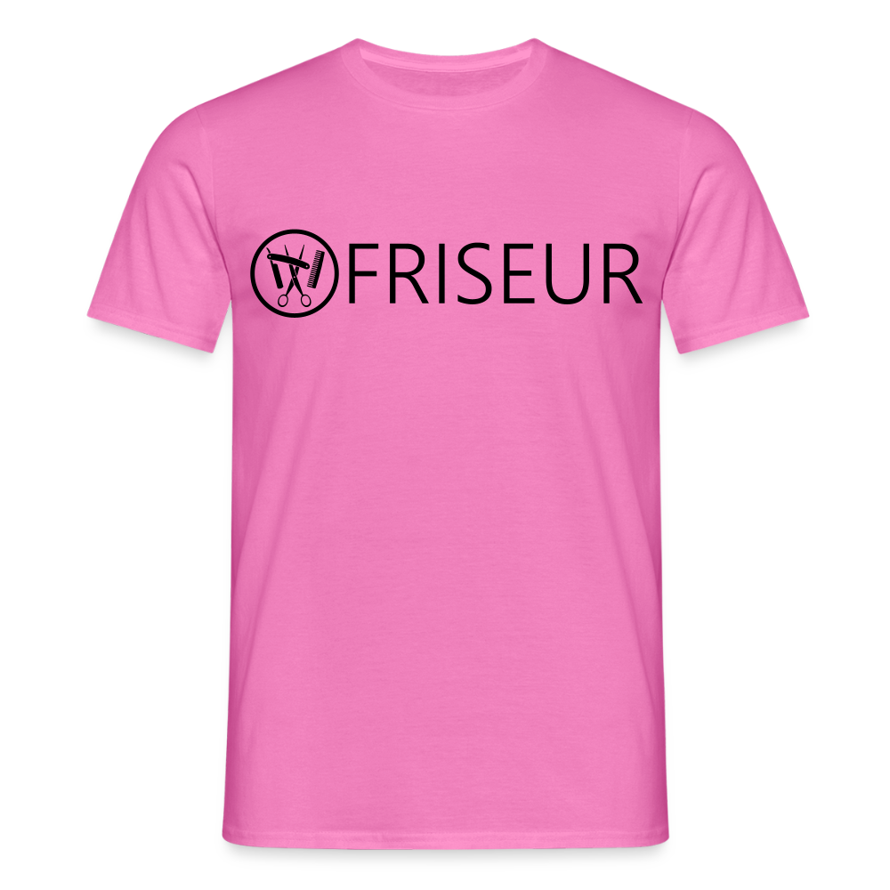 Unisex T-Shirt "Friseur" Pink Männer T-Shirt