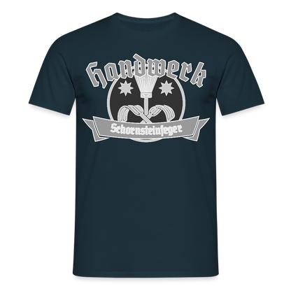 Unisex T-Shirt "Schornsteinfeger" Navy Männer T-Shirt