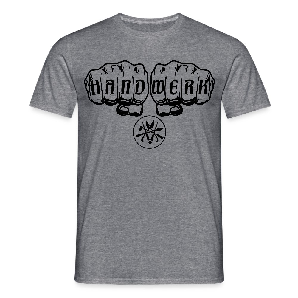 Unisex T-Shirt "Spengler" Graphit meliert Männer T-Shirt