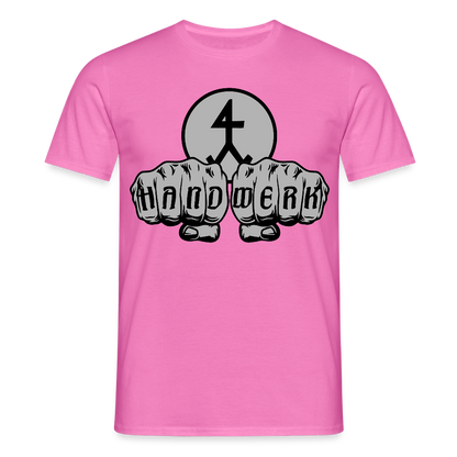 Unisex T-Shirt "Steinmetz" Pink Männer T-Shirt