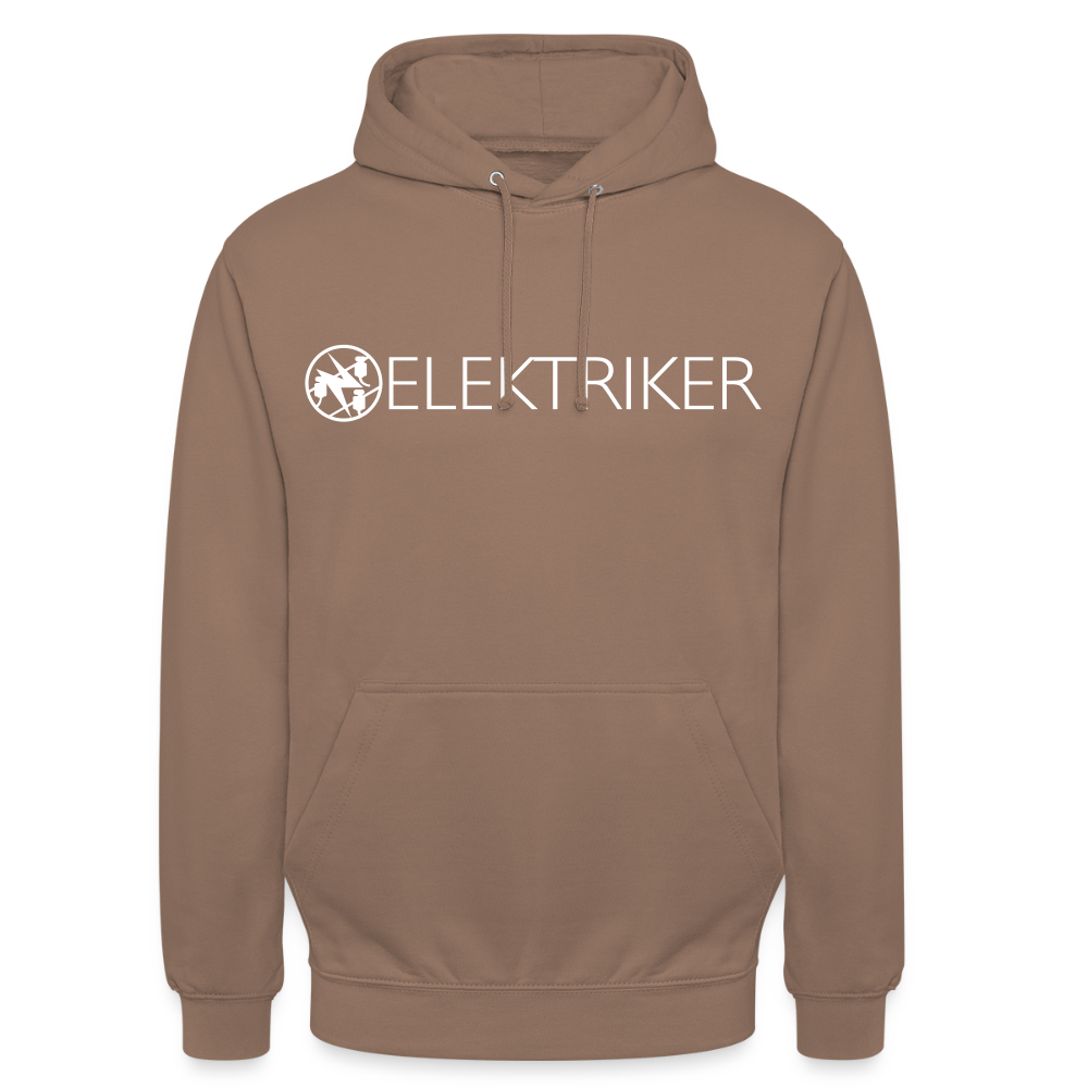 Unisex Hoodie "Elektriker" Mokka Unisex Hoodie