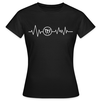 Frauen T-Shirt "Friseur" Schwarz Frauen T-Shirt