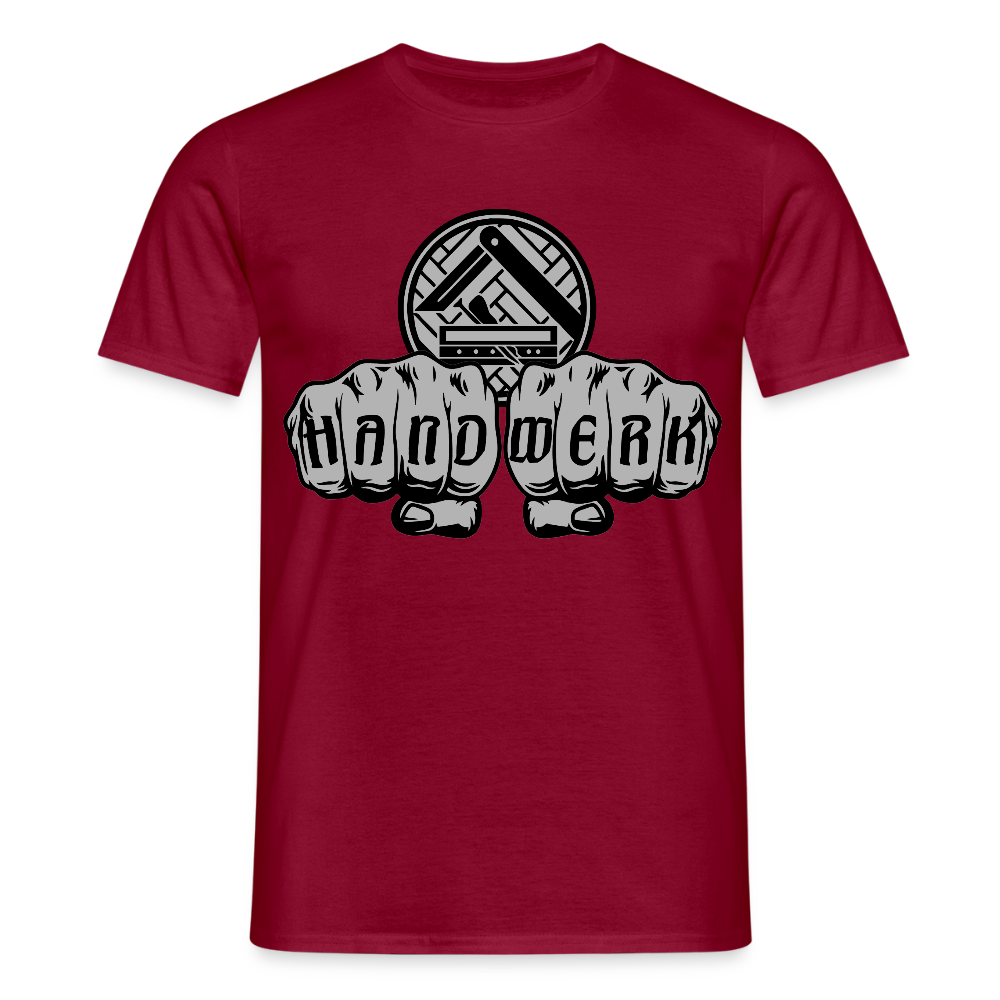 Unisex T-Shirt "Parkettleger" Ziegelrot Männer T-Shirt