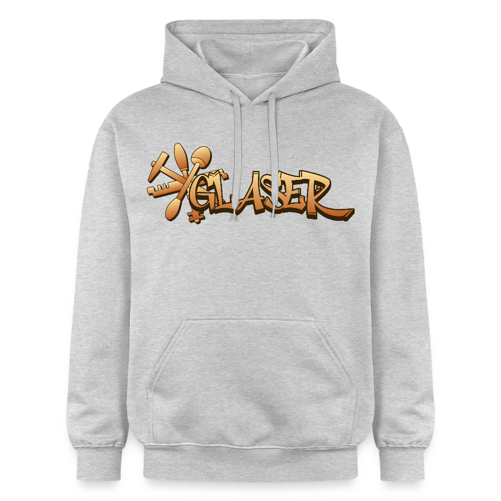Gildan Unisex Softstyle® "Glaser" Hellgrau meliert Gildan Unisex Softstyle® Midweight Hoodie