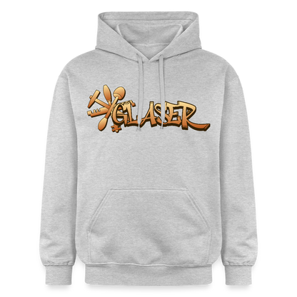 Gildan Unisex Softstyle® "Glaser" Hellgrau meliert Gildan Unisex Softstyle® Midweight Hoodie