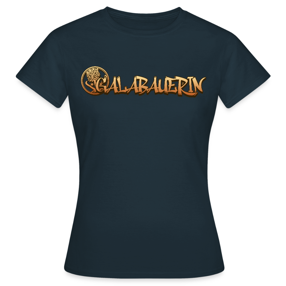 Frauen T-Shirt "GaLaBauerin" Navy Frauen T-Shirt