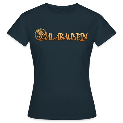 Frauen T-Shirt "GaLaBauerin" Navy Frauen T-Shirt