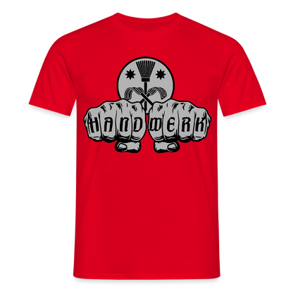 Unisex T-Shirt "Schornsteinfeger" Rot Männer T-Shirt