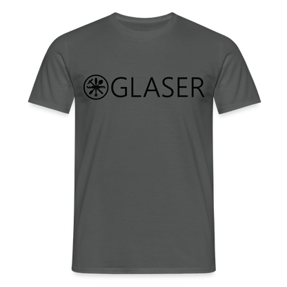 Unisex T-Shirt "Glaser" Anthrazit Männer T-Shirt