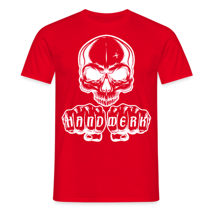Unisex T-Shirt "Skull-Handwerk" Männer T-Shirt