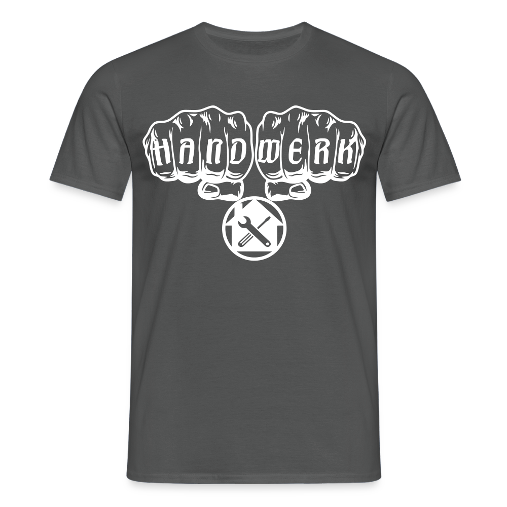 Unisex T-Shirt "Hausmeister" Anthrazit Männer T-Shirt