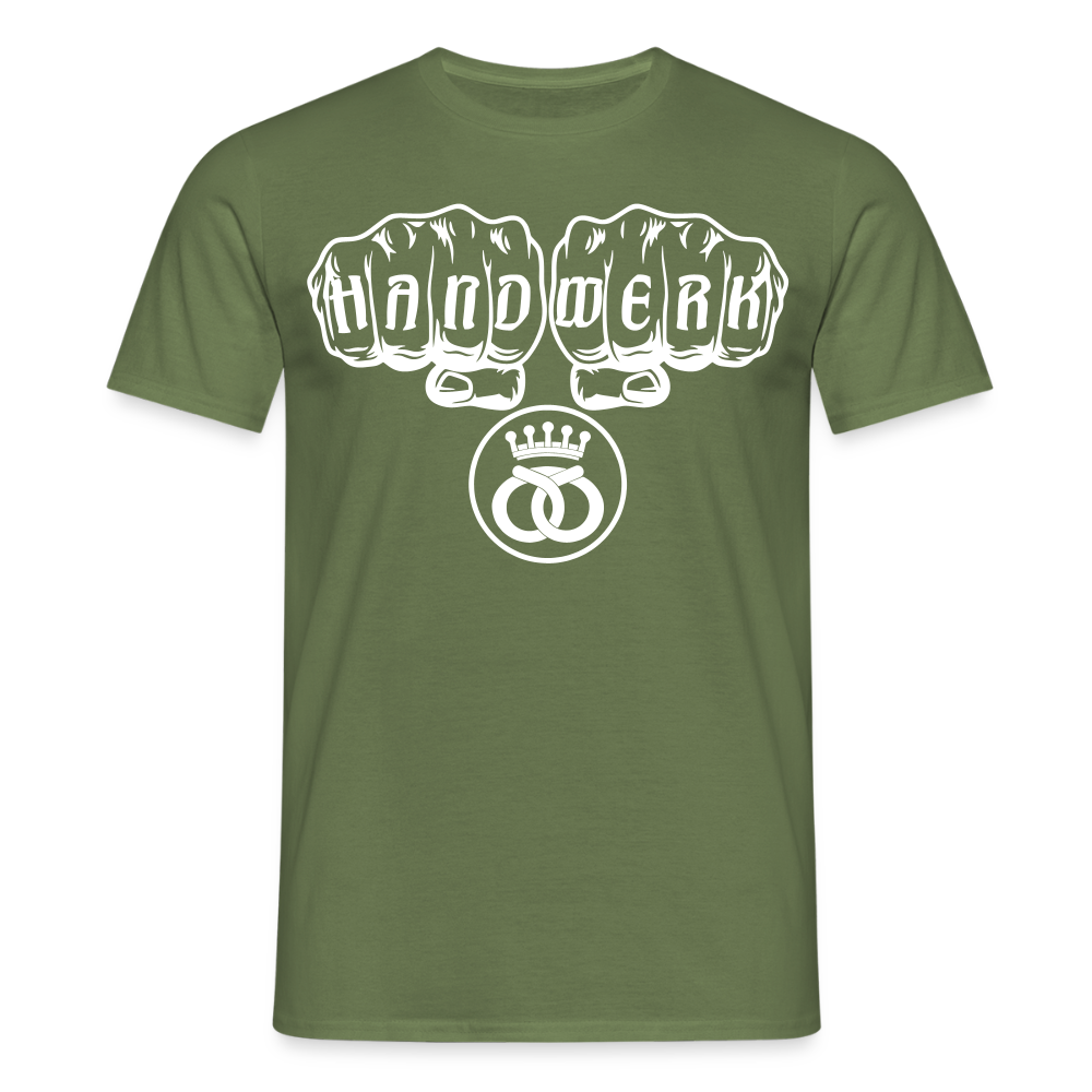 Unisex T-Shirt "Bäcker" Militärgrün Männer T-Shirt