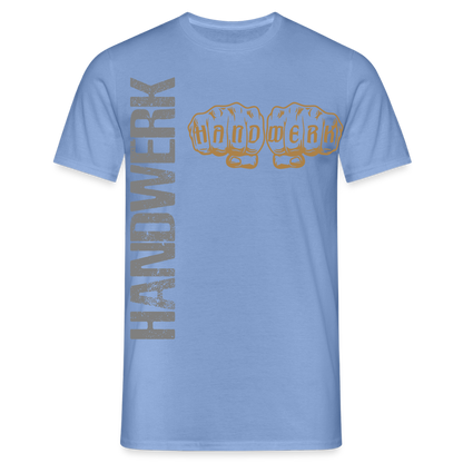 Unisex T-Shirt "Handwerk24" carolina blue Männer T-Shirt