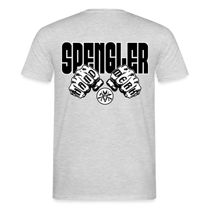 Unisex T-Shirt "Spengler" - Grau meliert
