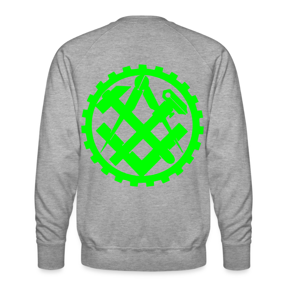 Unisex Premium Pullover "Mechaniker" neongrün Männer Premium Pullover