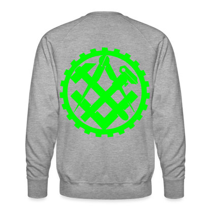 Unisex Premium Pullover "Mechaniker" neongrün Männer Premium Pullover