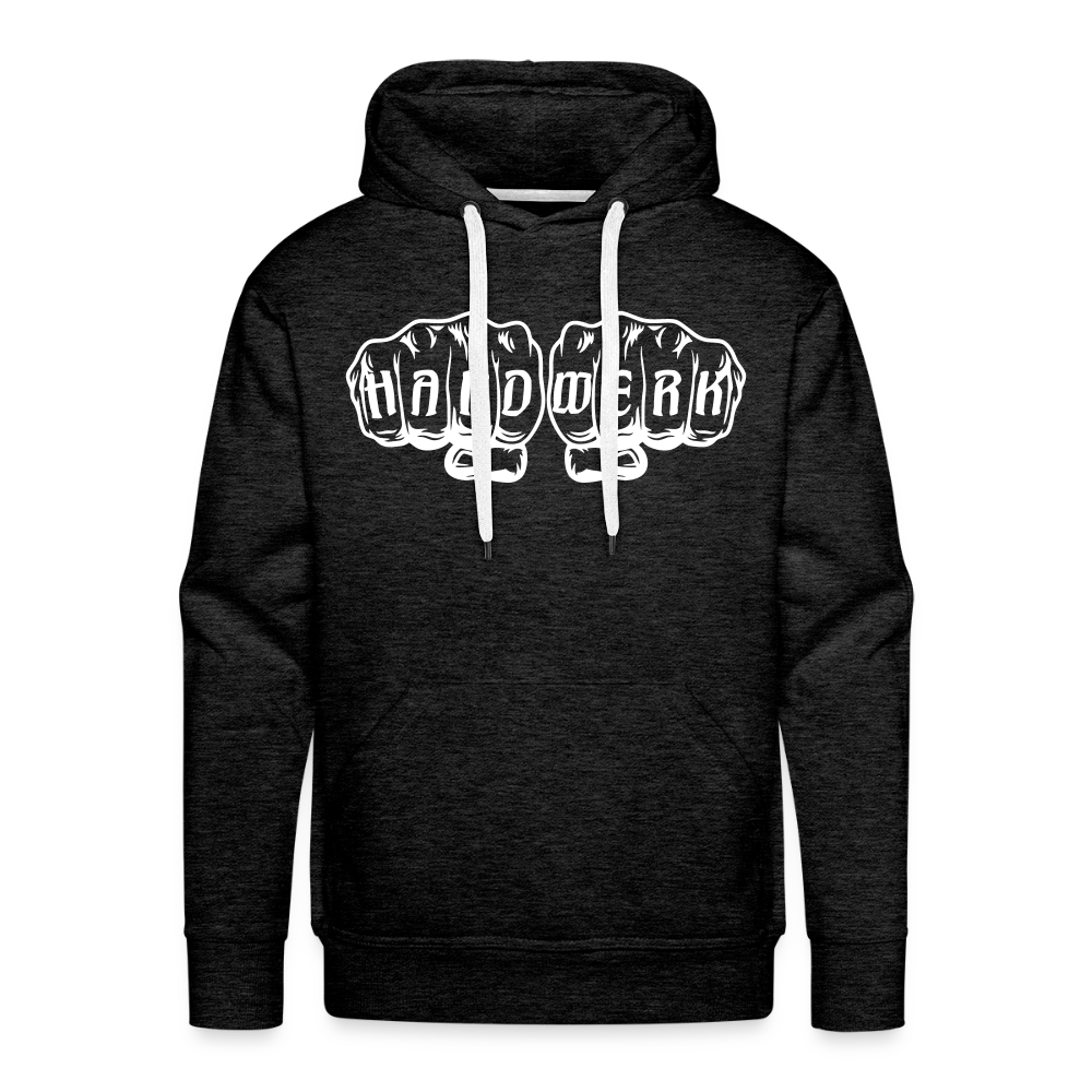 Männer Premium Hoodie "Handwerk" Anthrazit Männer Premium Hoodie