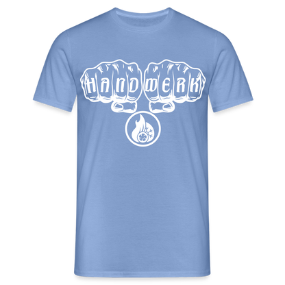 Unisex T-Shirt "Klimatechniker" carolina blue Männer T-Shirt