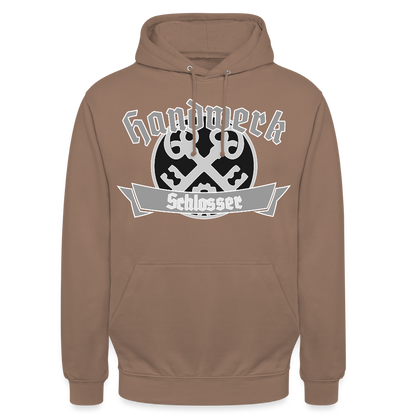 Unisex Hoodie "Schlosser" Mokka Unisex Hoodie