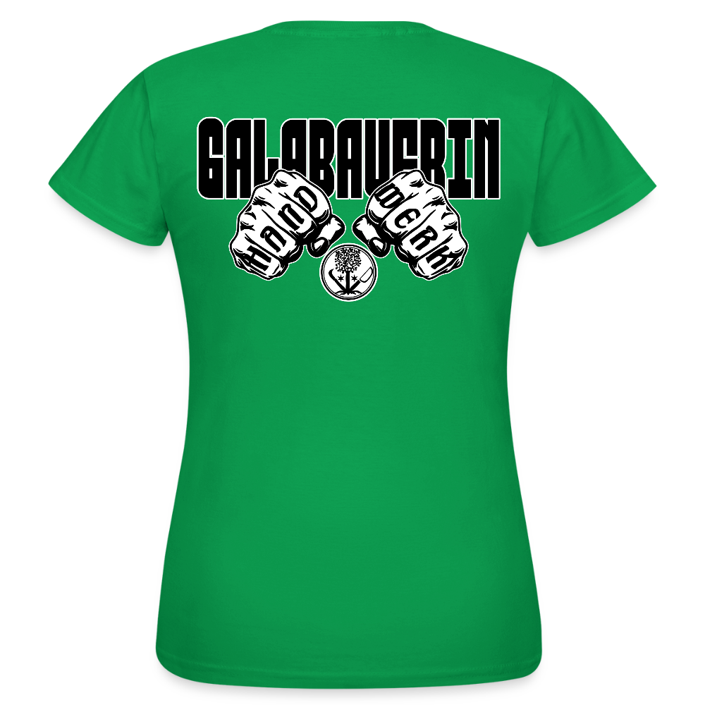 Frauen T-Shirt "GaLaBauerin" (beidseitig bedruckt) Kelly Green Frauen T-Shirt