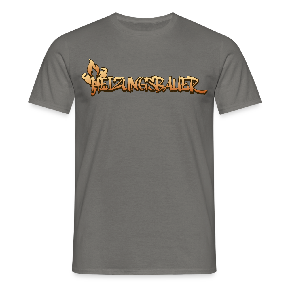 Unisex T-Shirt "Heizungsbauer" Graphit Männer T-Shirt