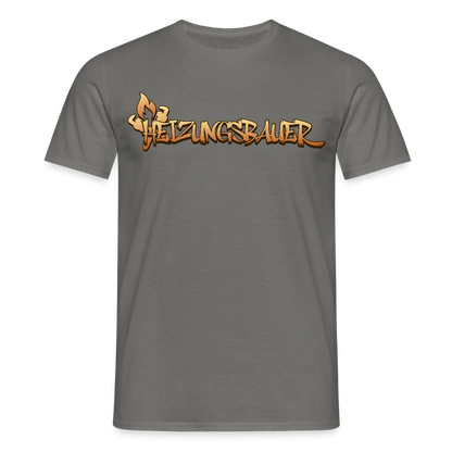 Unisex T-Shirt "Heizungsbauer" Graphit Männer T-Shirt