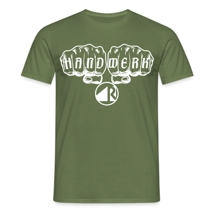 Unisex T-Shirt "Raumausstatter" Militärgrün Männer T-Shirt