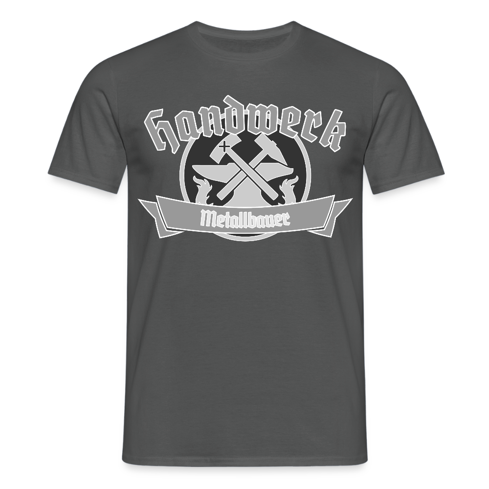 Unisex T-Shirt "Metallbauer" Anthrazit Männer T-Shirt