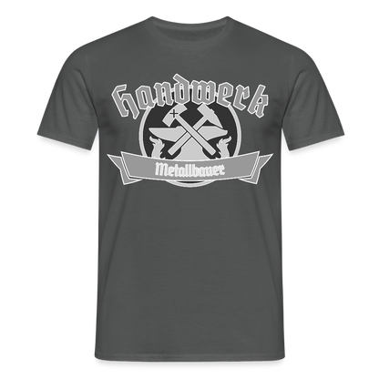 Unisex T-Shirt "Metallbauer" Anthrazit Männer T-Shirt