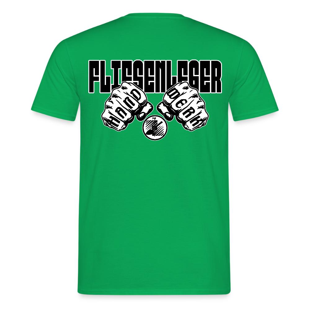 Unisex T-Shirt "Fliesenleger" Kelly Green Männer T-Shirt