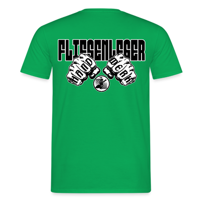 Unisex T-Shirt "Fliesenleger" Kelly Green Männer T-Shirt