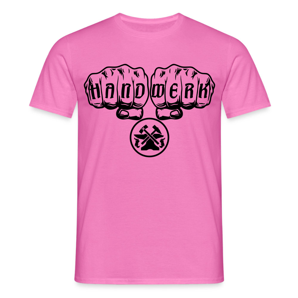 Unisex T-Shirt "Metallbauer" Pink Männer T-Shirt