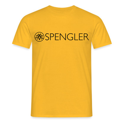 Unisex T-Shirt "Spengler" Gelb Männer T-Shirt