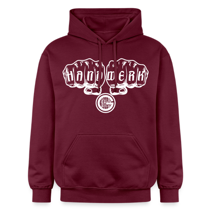 Gildan Unisex Softstyle® "Gerüstbauer" Maroon Gildan Unisex Softstyle® Midweight Hoodie