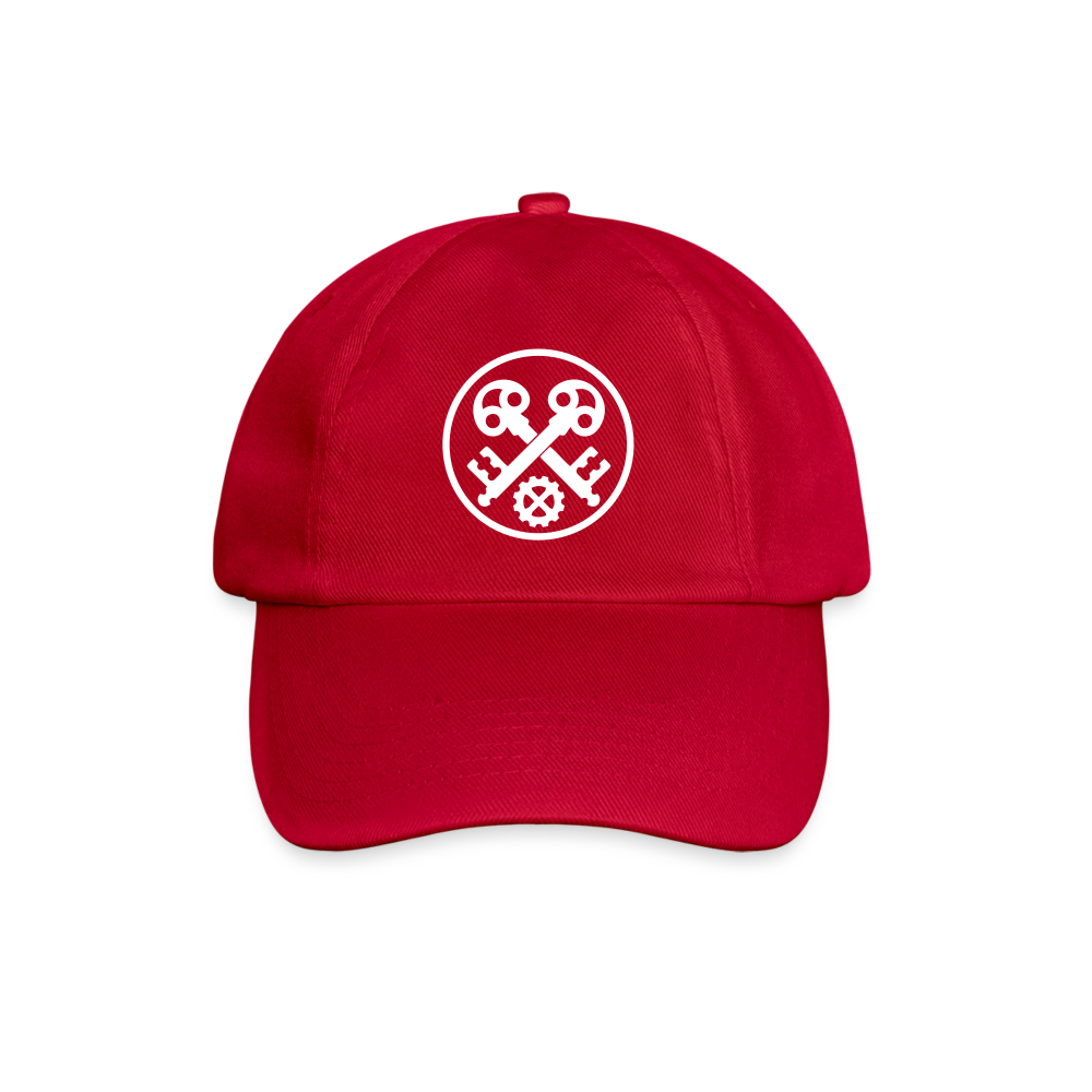 Baseballkappe "Schlosser" klassisch Rot One size Baseballkappe