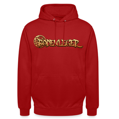 Unisex Hoodie "Bodenleger" Rot Unisex Hoodie
