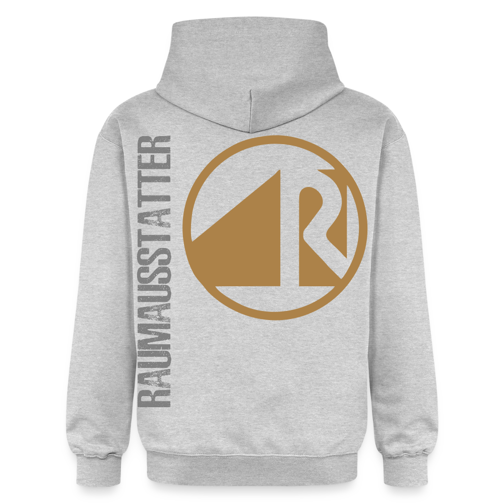Gildan Unisex Softstyle® "Raumausstatter" Hellgrau meliert Gildan Unisex Softstyle® Midweight Hoodie
