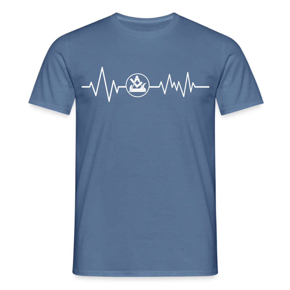 Unisex T-Shirt "Schreiner" Taubenblau Männer T-Shirt