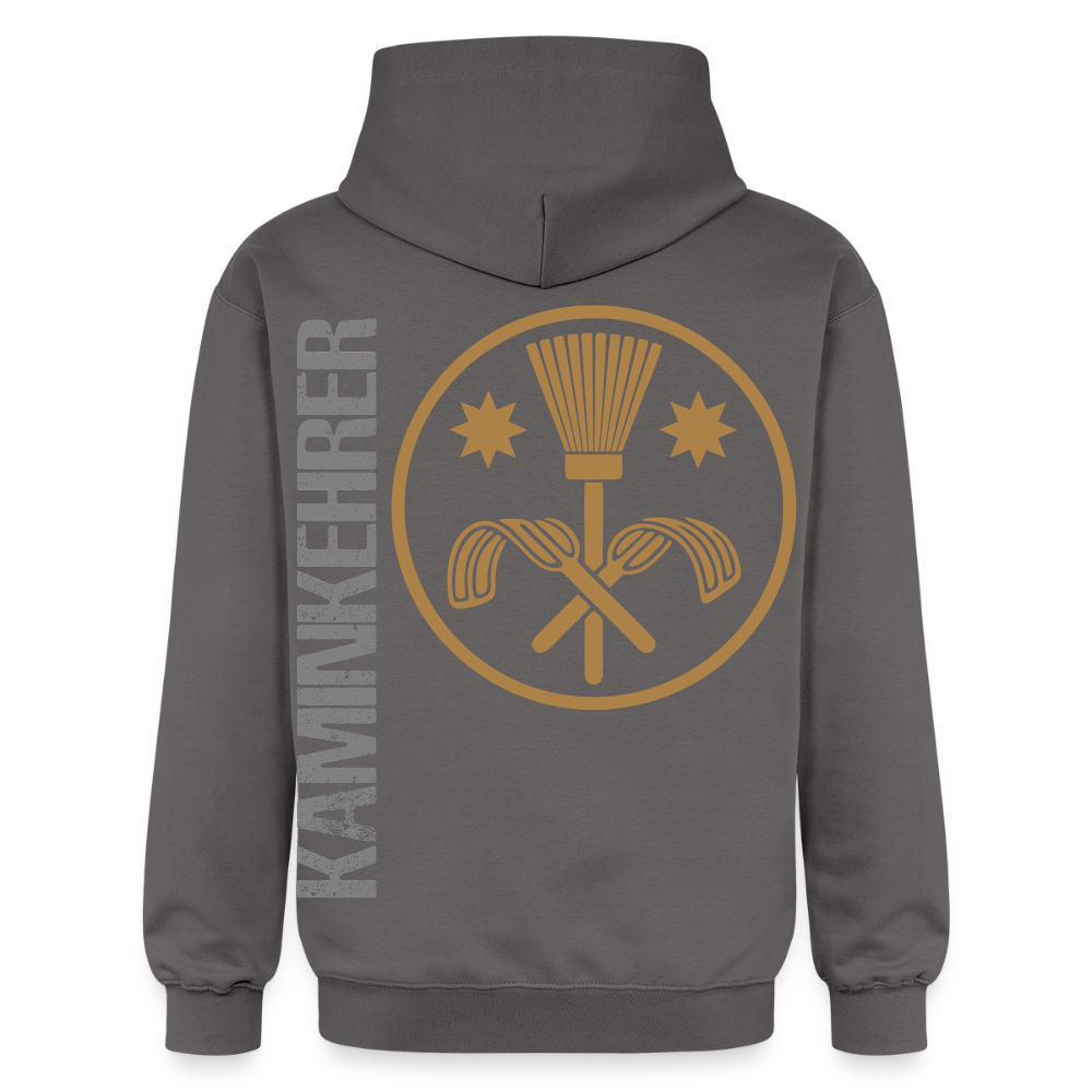 Gildan Unisex Softstyle® "Kaminkehrer" Dunkelgrau Gildan Unisex Softstyle® Midweight Hoodie