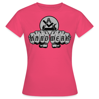 Frauen T-Shirt "Schreiner/Tischler" - Azalea