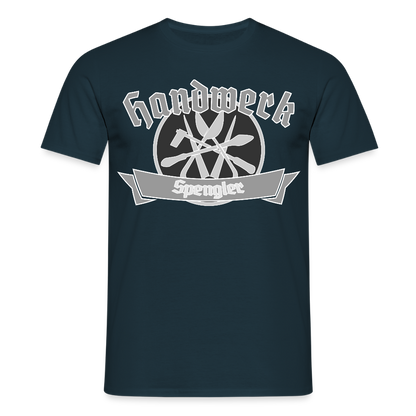 Unisex T-Shirt "Spengler" Navy Männer T-Shirt