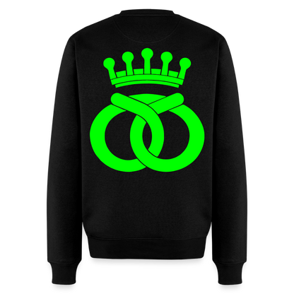 Unisex Premium Pullover "Bäcker" neongrün Männer Premium Pullover