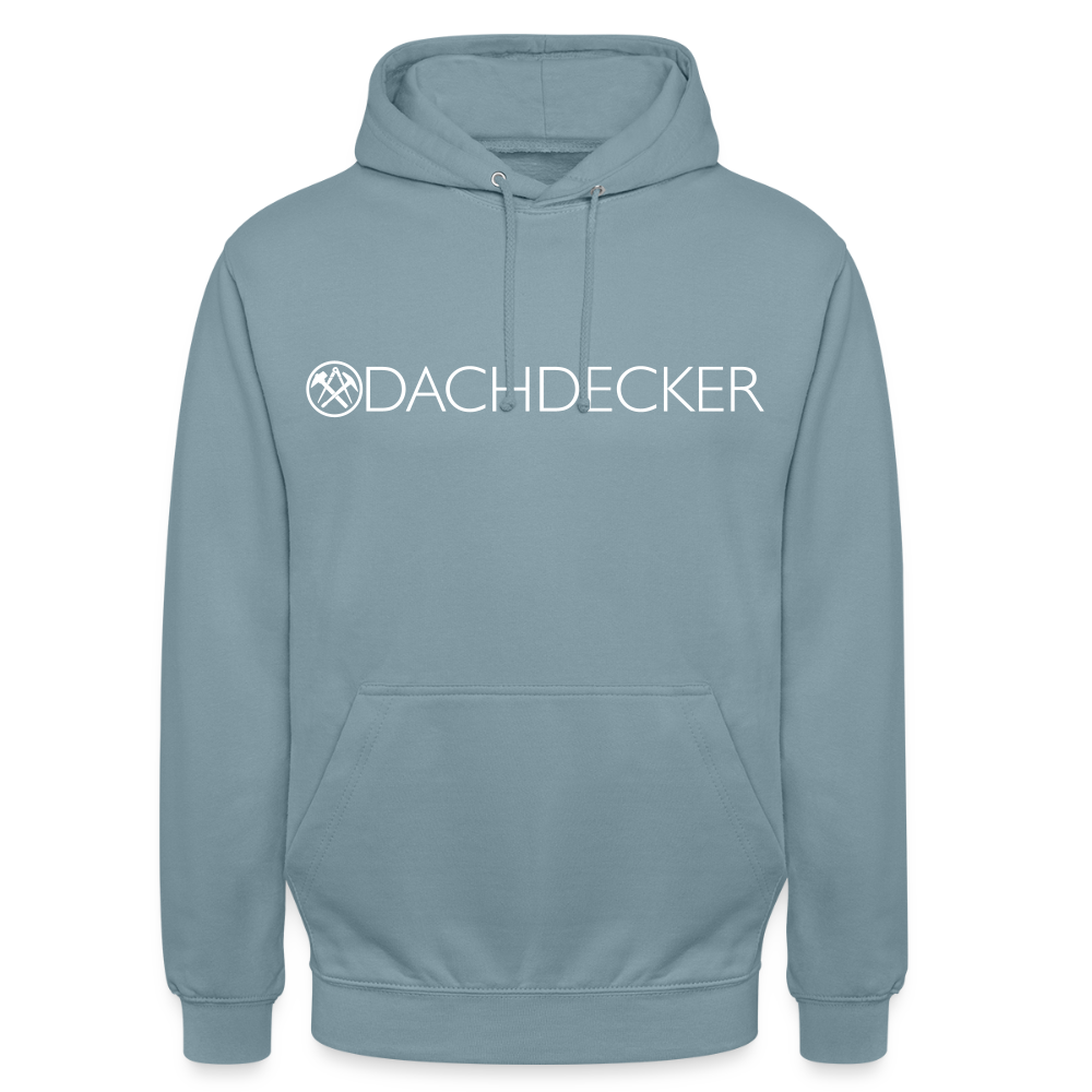 Unisex Hoodie "Dachdecker" Nebelblau Unisex Hoodie