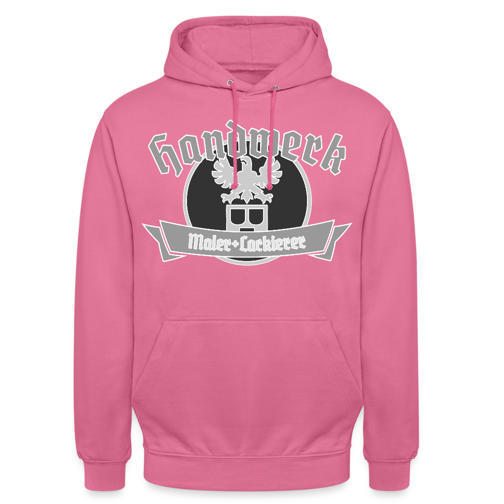 Unisex Hoodie "Maler/Lackierer" Pink Unisex Hoodie